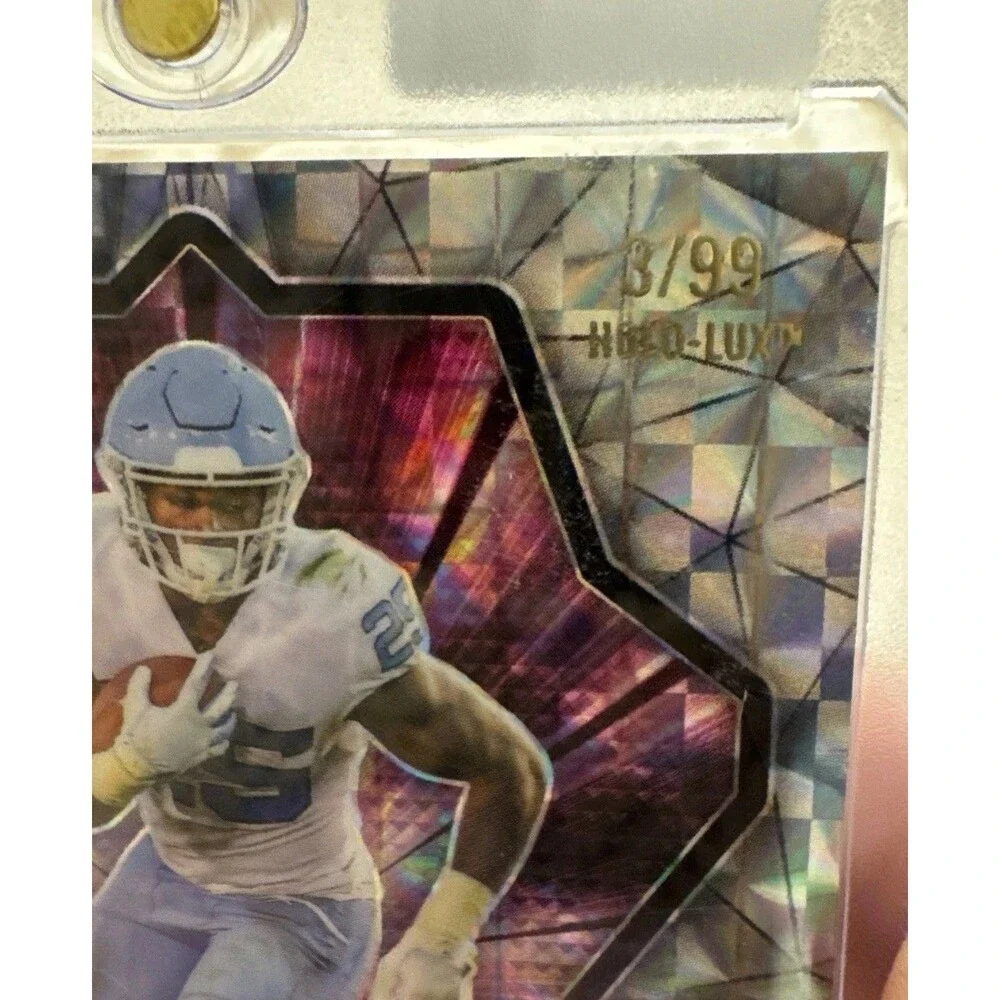 2021 Alumination Holo-Lux Silver Crystals 3/99 Javonte Williams #ABC40 Rookie RC